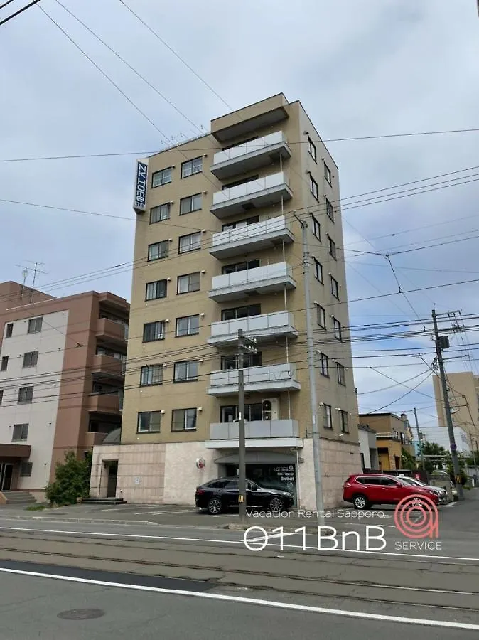 Apartment Nk Bld3F Sapporo 3Ldk 3Br 1 Floor 1 Room Minamijuichijo